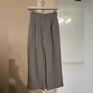 Abercrombie & Fitch Light Gray Trousers